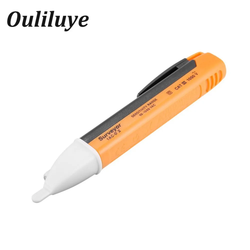 

Socket Wall AC Power Outlet Voltage Sensor Tester Pen Non-contact Voltmete Electric Indicator Voltage Detector Sensor Tester Pen