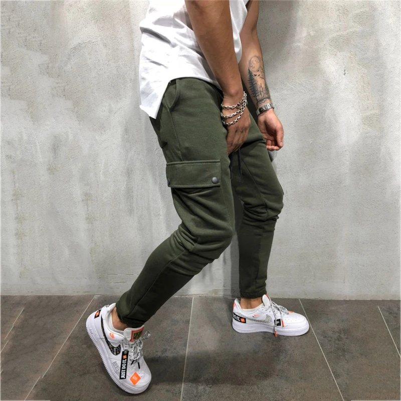 Mens Joggers Harem Male Sweatpants (7)