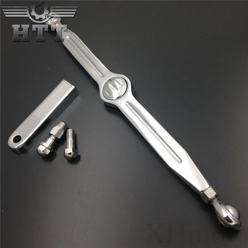 

Aftermarket free shipping motor parts Cross Shift Linkage for softail,Touring and trike models chromed