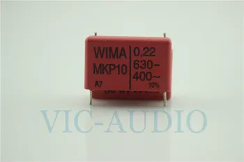 

WIMA MKP10 0.22uf 630V 224 10% Short foot WIMA Pitch 22mm Capacitor 2PC Free Shipping