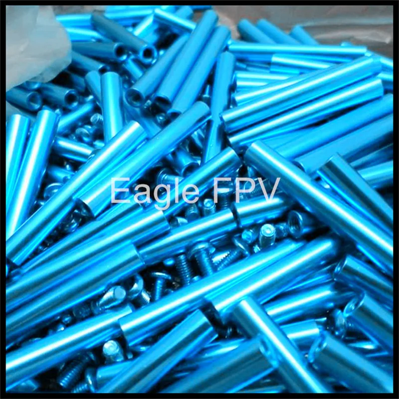 Aluminum standoff 35mm metric female threaded round standoffs mini