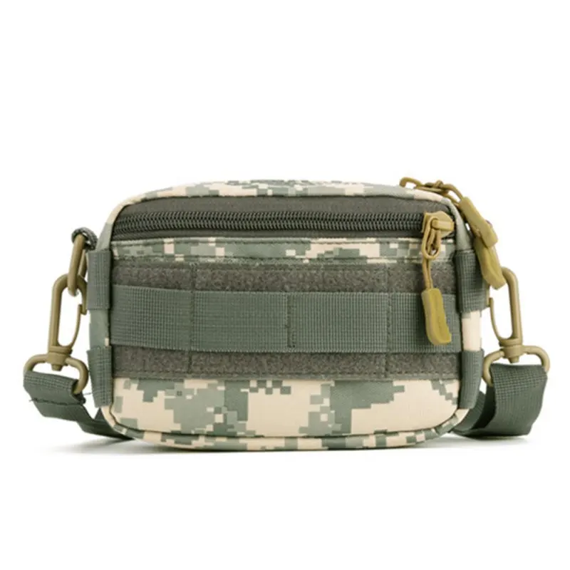 Outdoor Messenger Bag Leisure Shoulder Bags Man Portable Mini Pack Camo Package Plug Bag New 052