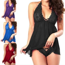 S-XXL, сексуальное женское белье, Шелковый кружевной халат Женское бельё, сексуальное эротическое платье, ночная рубашка, ночное белье, сексуальное нижнее белье размера плюс