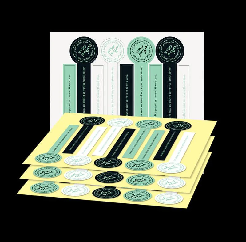 

360 pcs/lot Push Up Cake self-adhesive stickers Label sticker DIY Hand Made Gift ,Cake,Pudding Packaging Paper Sticker