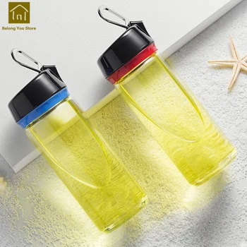 

Transparent Large Colored Drinking Creative Glass Cup Durable Safe Glasses Cups Verre Glassware Bottles Glass Products WKE071