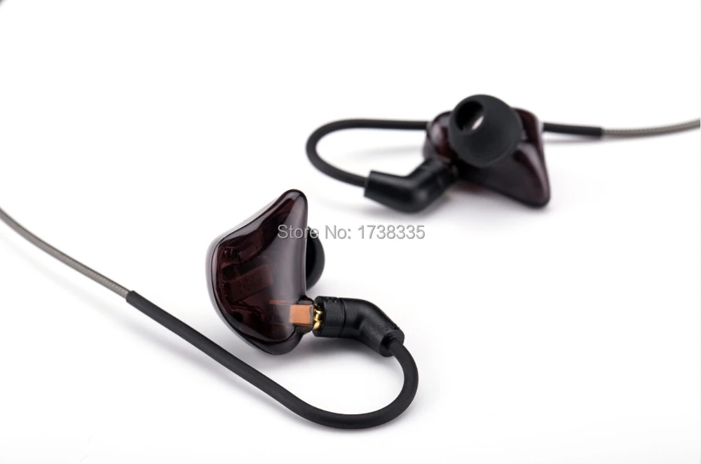 

in-ear monitor earphones with 3 drivers, custom earphone with 3 Balance Armature units, custom public mode ER4 SE535