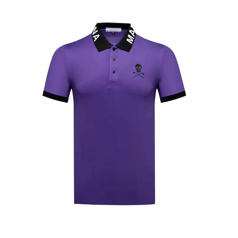 Cooyute جديد الرياضية قصيرة الأكمام MK و ونا الغولف تي شيرت 4 ألوان جولف الملابس S-XXL في اختيار الترفيه قميص جولف شحن مجانا