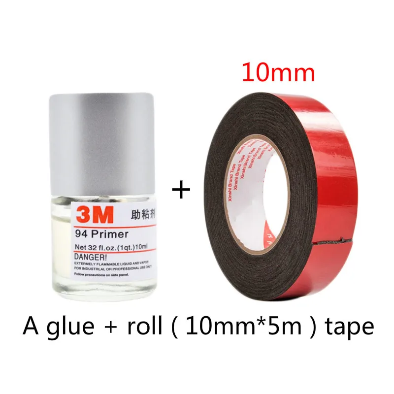 

3M 10ML 94 adhesive Primer Adhesion promoter increase the adhesion Car Wrapping Application Tool car-styling for tape with foam