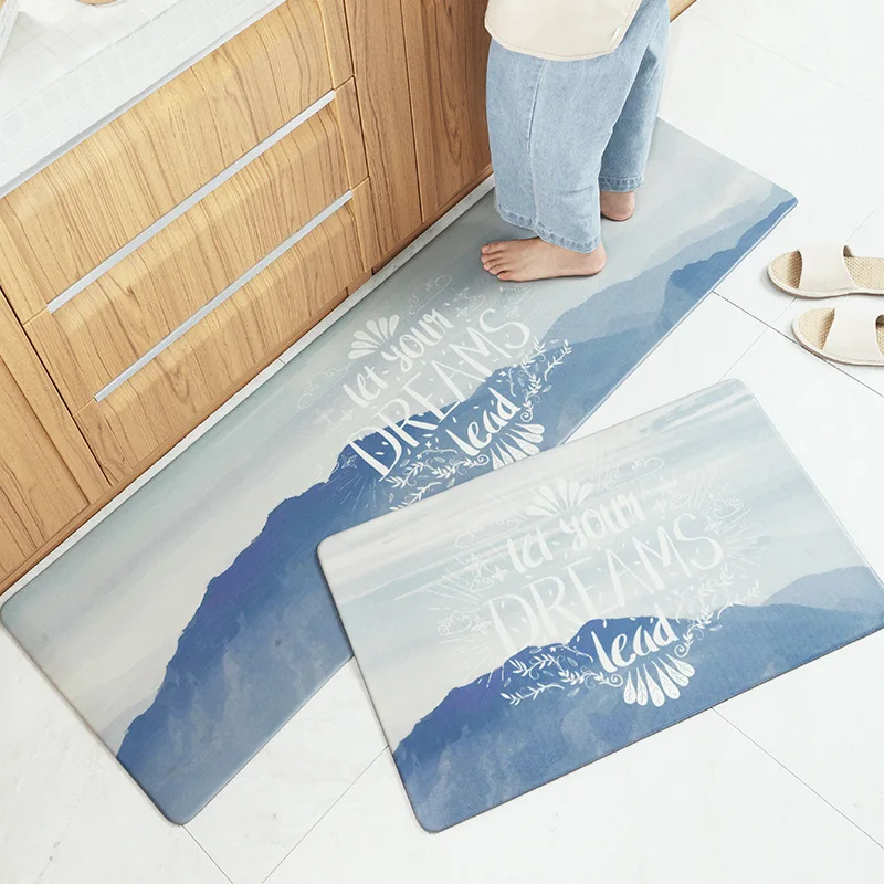Enjoy Life Pvc Leather Floor Mat Marbled Kitchen Waterproof Non Slip Fatigue Floormat Outdoor Rugs Front Door Mats Bathroom Aliexpress Enjoy Life Pvc Leather Floor Mat