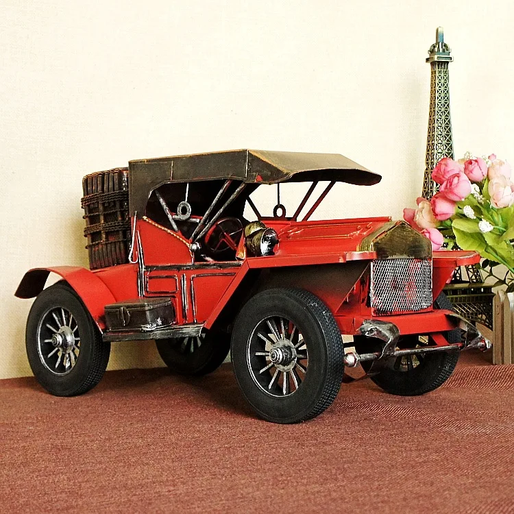

1715 Large SUV Model Metal Craft Vintage Car Decoration Collection of Ornaments