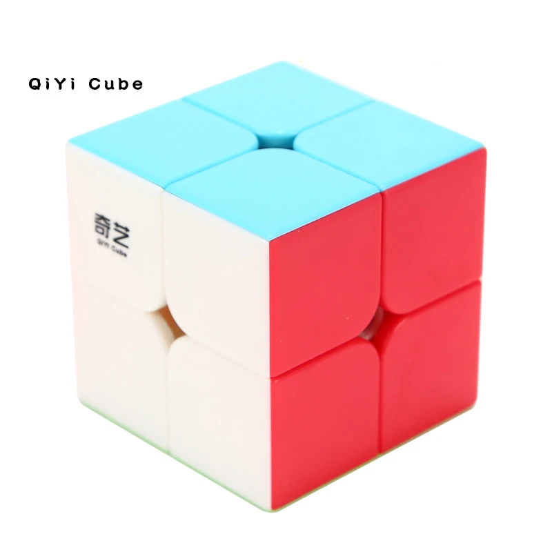 QIYI QIYUAN S 2x2x2 4*4*4 5*5*5 Stickerless волшебный куб скоростная головоломка 2x2 4x4 5x5 куб развивающий магический куб игрушки подарки - Color: 2x2