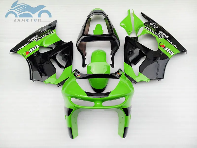 Комплект обтекателей для мотоцикла KAWASAKI Ninja ZX6R 1998 1999 спортивных из АБС пластика ZX