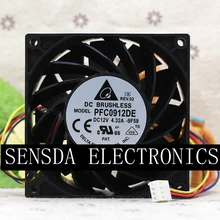 IP68 водонепроницаемый охлаждающий вентилятор Delta PFC0912DE 9238 12 V 3.72A 200CFM 8100 об/мин Мощный вентилятор