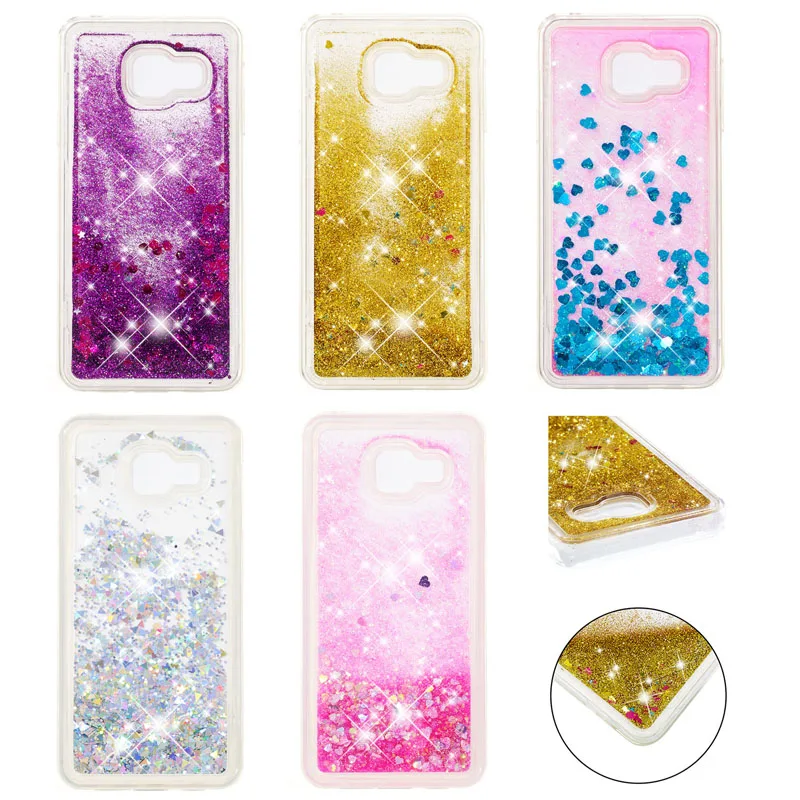 

Liquid Sand Case Glitter Quicksand Soft TPU Silicone Cases Cover Hull Shell Coque Fundas Capa for Samsung Galaxy A3 A5 2016 2017