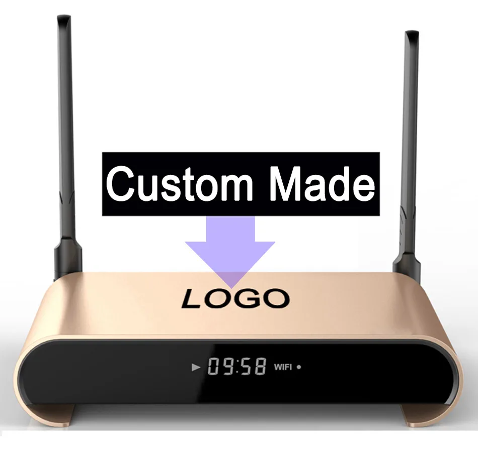 

10pcs Custom Made H2+ Android7.1 TV box Sata Hard Disk 2TB Amlogic S912 Octa core 2gb 16gb 1500+ live tv channels 1000+ VOD