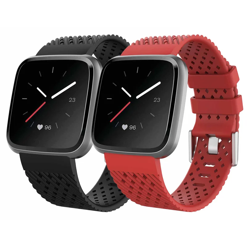 Мягкий силикон для Fitbit Versa Браслет замена спортивные часы браслет аксессуары