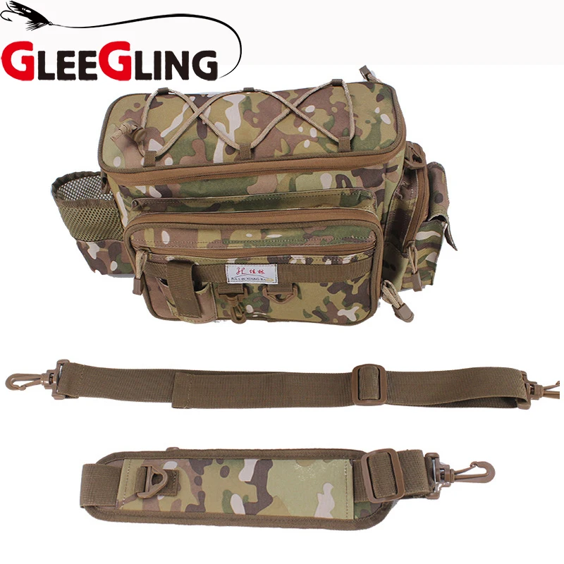 

GLEEGLING Lure Bags Spinning Reel Cover Carp Fishing Rod Case Hengelsport Foudraal Case Rod Fishing Bolsas De Pesca