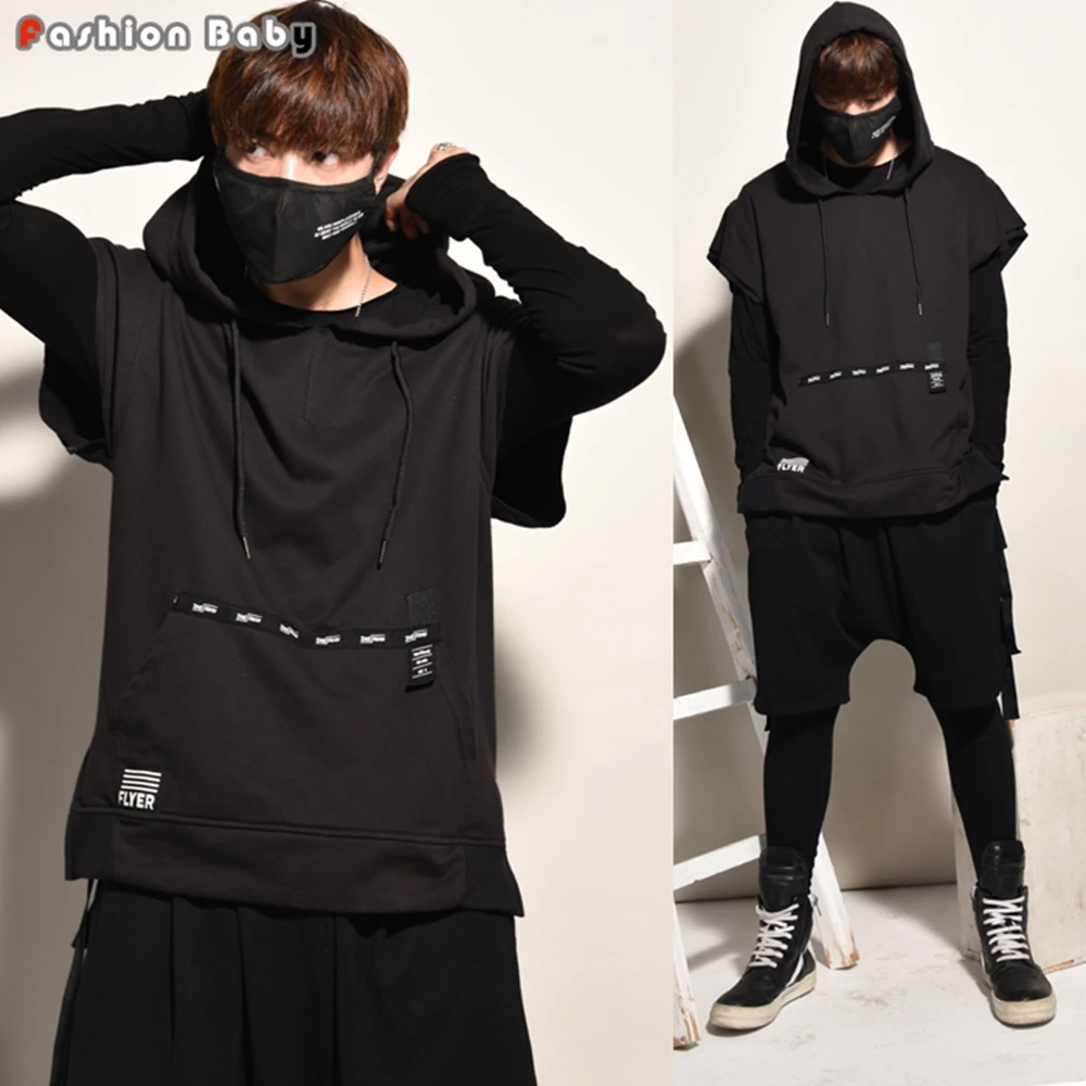 mens letter design autumn sleeveless hoodies unique kangaroo pocket fashion loose casual hooded sweatshirts 2017 new in hoodies sweatshirts from mens - Hoodie Design Ideas mens letter design autumn sleeveless hoodies unique kangaroo pocket fashion loose casual hooded sweatshirts 2017 new in hoodies sweatshirts from mens - Hoodie Design Ideas