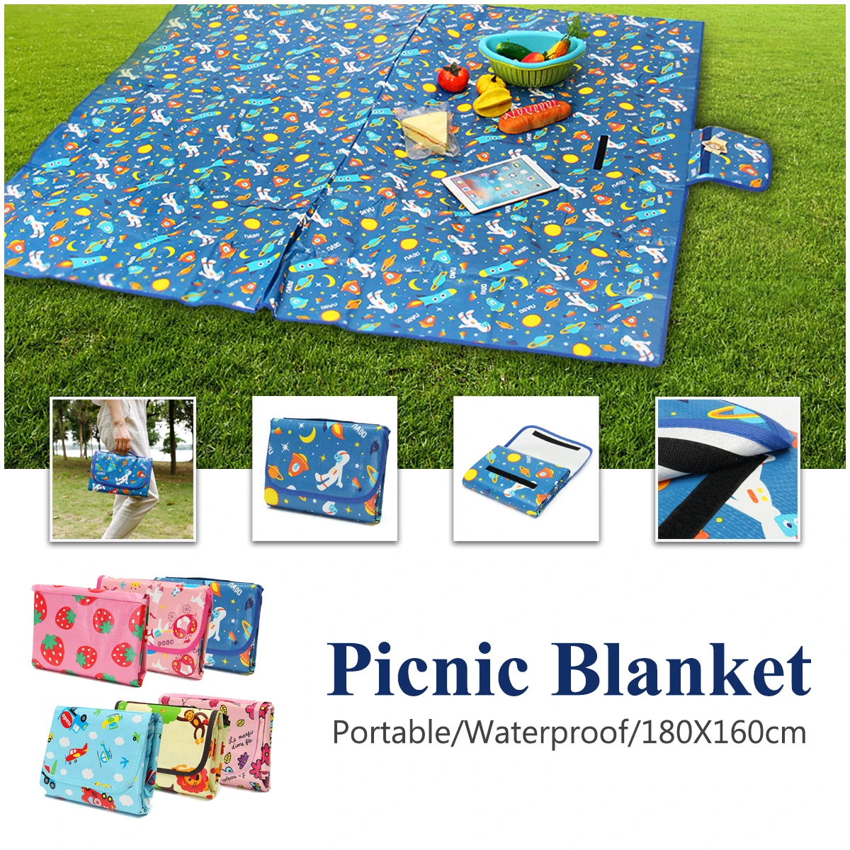 Extra Large Waterproof Folding Camping Mat Sleeping Camping Pad Outdoor