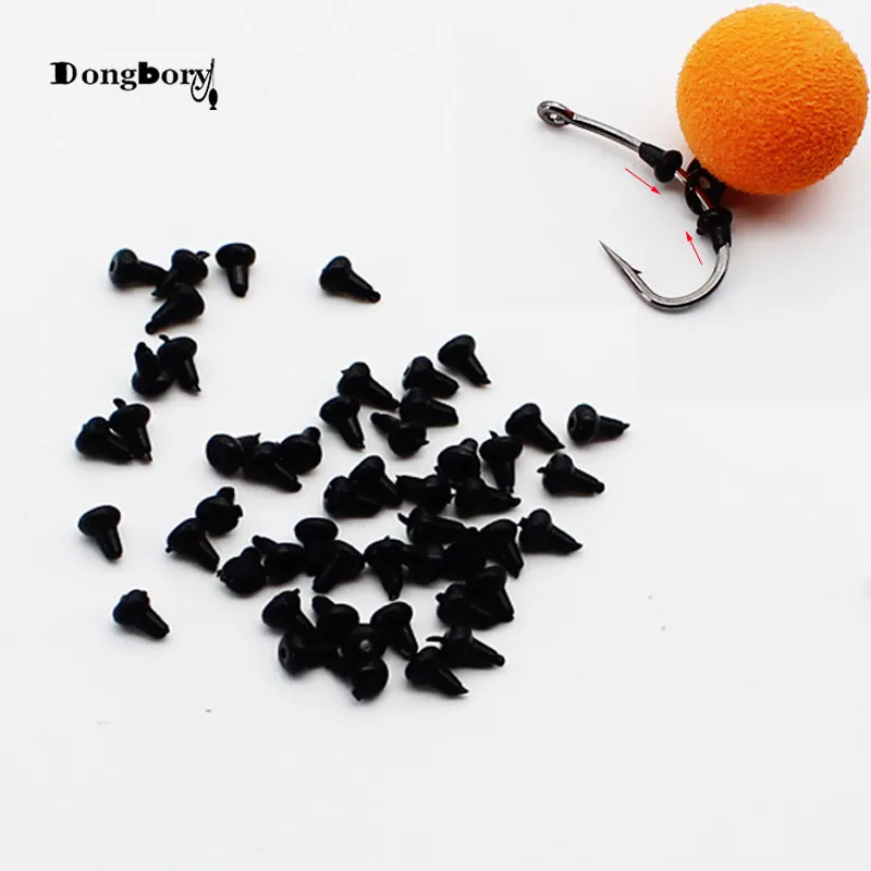 Buy 50PCS Hook Stoper Carp Fishing Hook Stop Beads