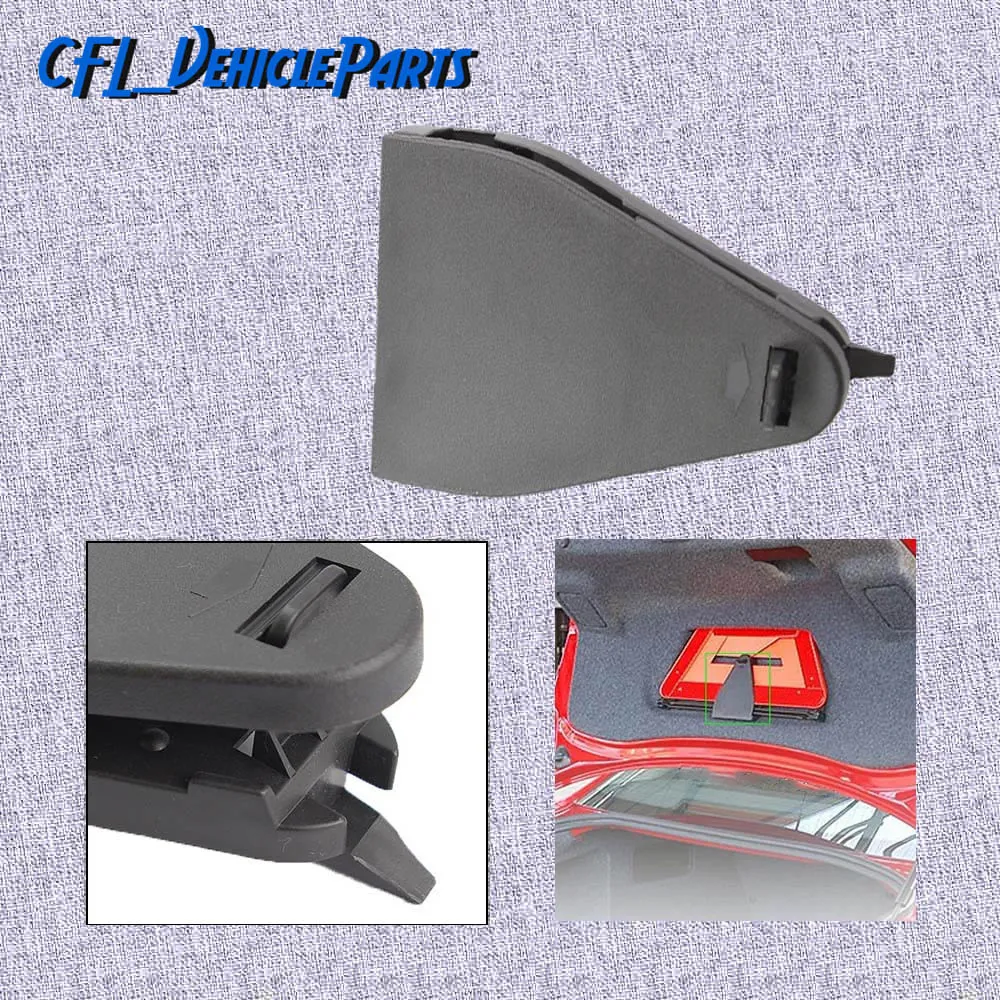 

New Emergency Warning Triangle Mount Bracket Holder Support 8E5860285A01C For Audi A4 8E B6 B7 A6 S6 RS6 2005 2006 2007 2008