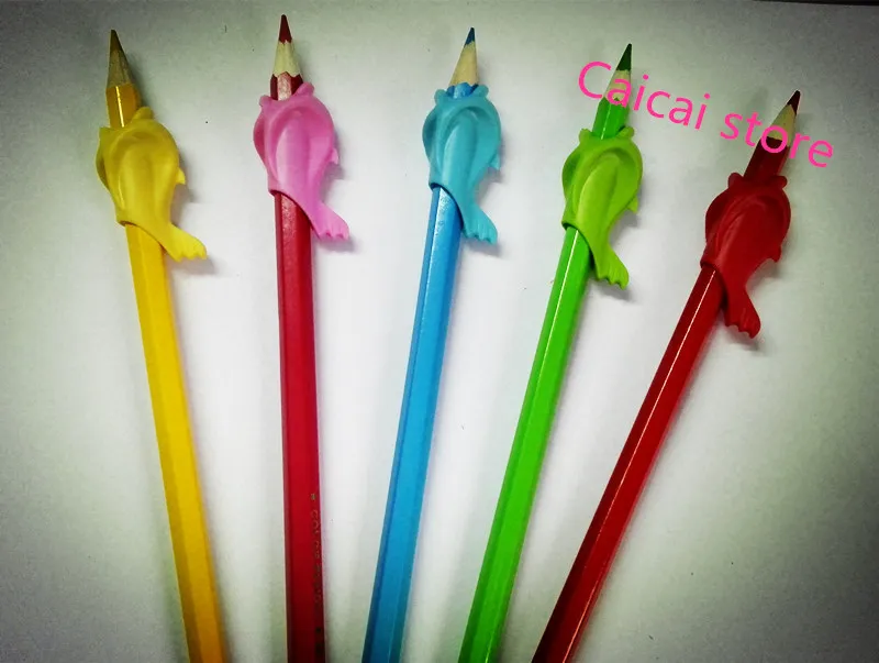 5pcs Learning Partner Children Students Stationery Pencil Holding Practise Device for Correcting Pen Postures Grip