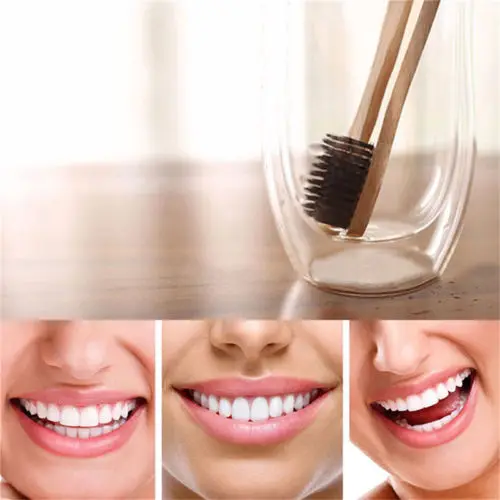 

1Pcs Pure Bamboo Natural Toothbrush Environmentally Friendly Eco Gentle Soft Green Brushes