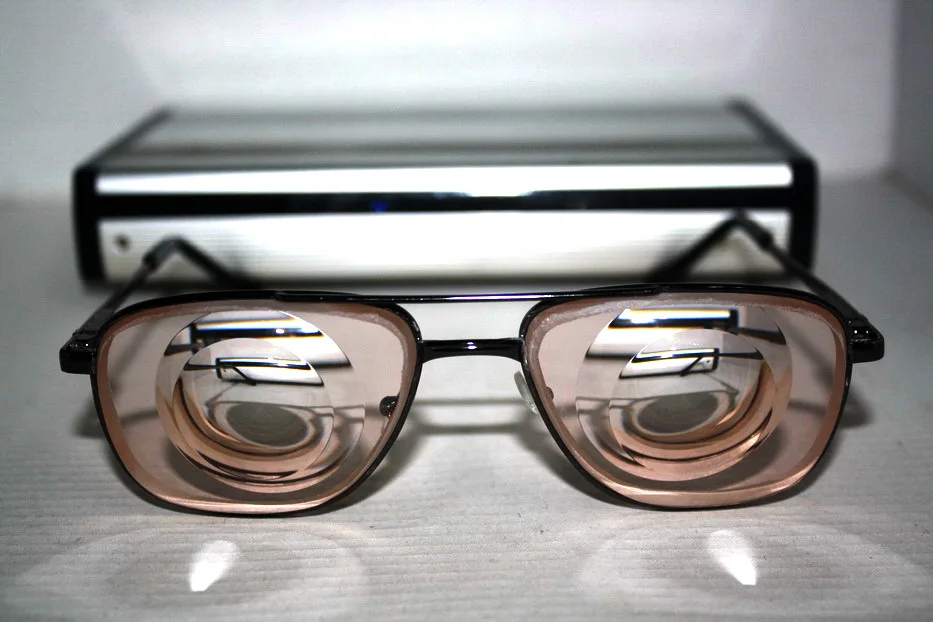

2019 Special Offer Glasses Very Rare!!! Super Navigation Ultra High Myopic Myopia Myodisc Glasses Low For Vision Aid -40d Pd64