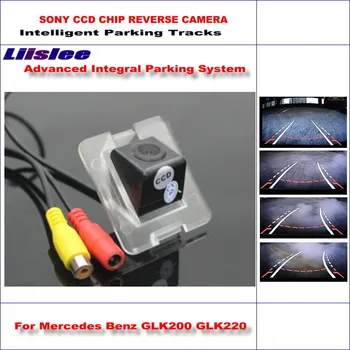 

Liislee Car Reverse Rear Backup Camera For Mercedes Benz GLK200 GLK220 Intelligent Parking Tracks/ NTSC RCA AUX / Night Vision