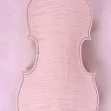 1 шт. 4/4 Скрипки незавершенной клена пламени русский ель Топ Белый Скрипки Средства ухода за кожей#2034