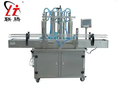 

Automatic Liquid Filling Machine Water Juice Shampoo Filler Automatical Auto Filler Heads With Conveyor Plc Control Send By Sea