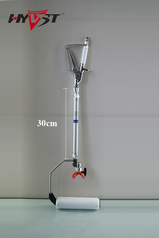Sprayer paint roller with 30cm extenstion pole airless paint roller for
