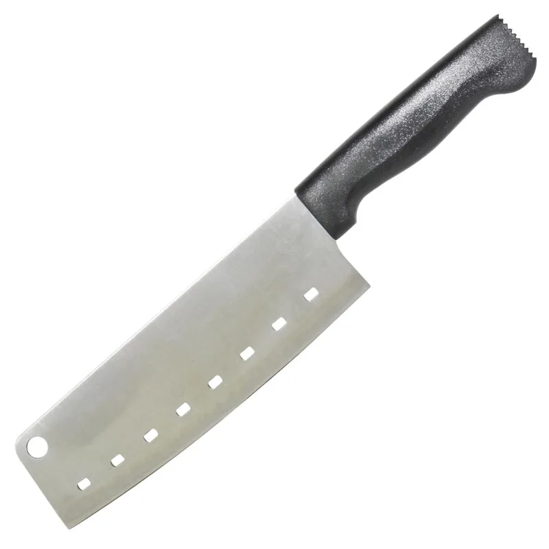 Square hole blade Stainless Steel Japanese Kitchen Chef Knife Meat