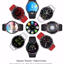 Полный Круглый Android 5,1 Smartwatch Google Play карта 3g умные часы с WiFi монитор сердечного ритма камера сим-карта телефон часы PK D5 X3 X5