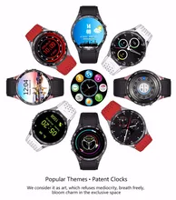 Voll Runde Android 5.1 Smartwatch Google Play Karte 3G WIFI Smart Uhr Pulsmesser Kamera Sim-karte Handyuhr PK D5 X3 X5
