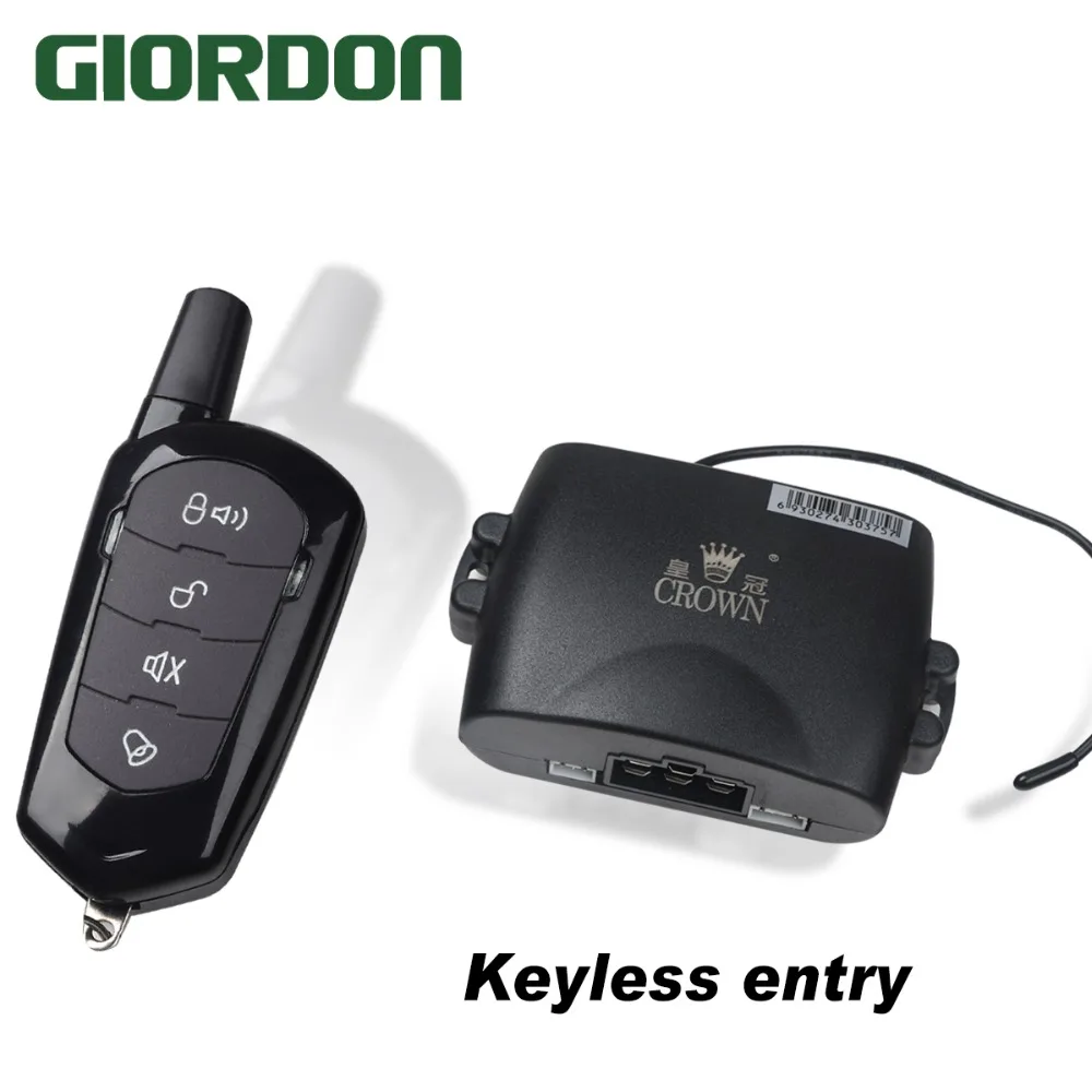

One key to start keyless access system, mobile phone remote start with engine hidden lock/vibration anti-theft alarm function