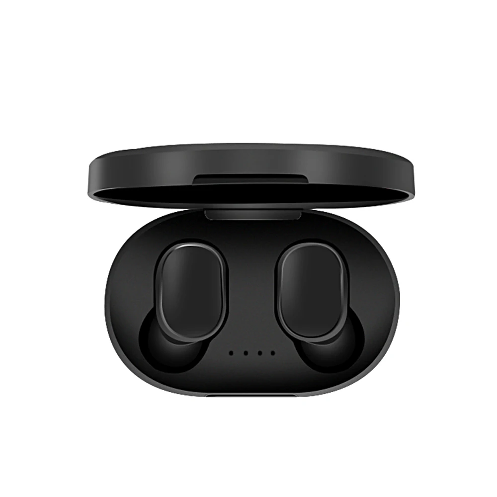 

A6S Mini TWS Bluetooth Earphone For Redmi Airdots Wireless BT5.0 Stereo Headset Earbuds With Mic Charging Box For Xiaomi Huawei