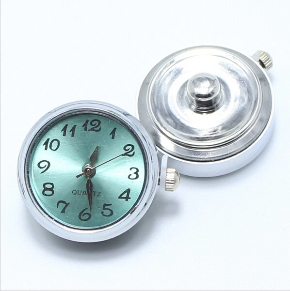 Hot sale cyan-blue Watch snaps watch buttons fit 18mm snaps buttons bracelets jewelry