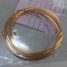 Аутентичная чистая Золотая проволока 0,5 мм в диаметре au99,99% электрод для электрофоретических клеток 100000 издание счет 1 г Цена за единицу