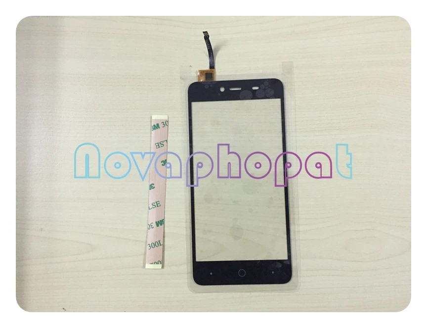 

Novaphopat Black Digitizer Screen For For Highscreen Easy L / Easy L pro Touch Screen Panel Digitizer Glass Sensor + tracking