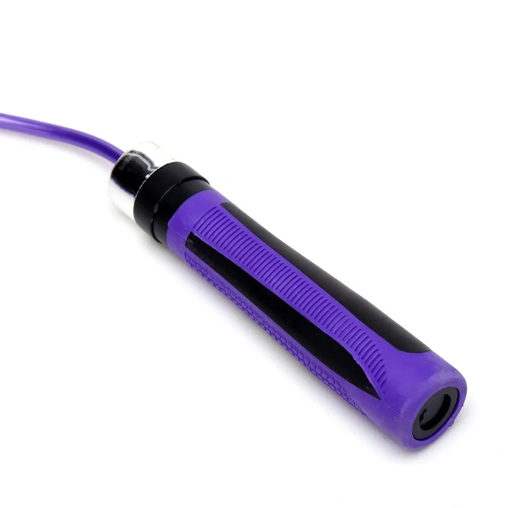 Веревка Скакалка 379 оборудование для фитнеса Кроссфит Регулируемая Скакалка с удобными ручками