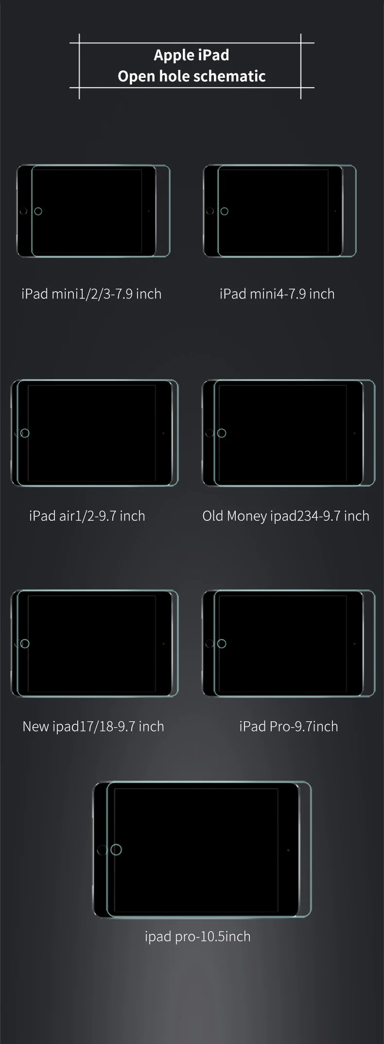 tempered glass ipad 2018