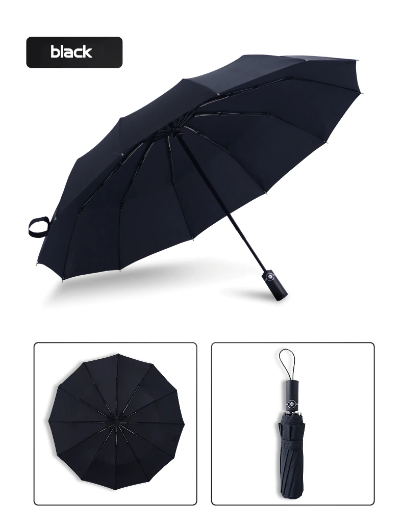 bachon umbrella female male folding automatic women umbrella auto-open close windproof umbrella for man women