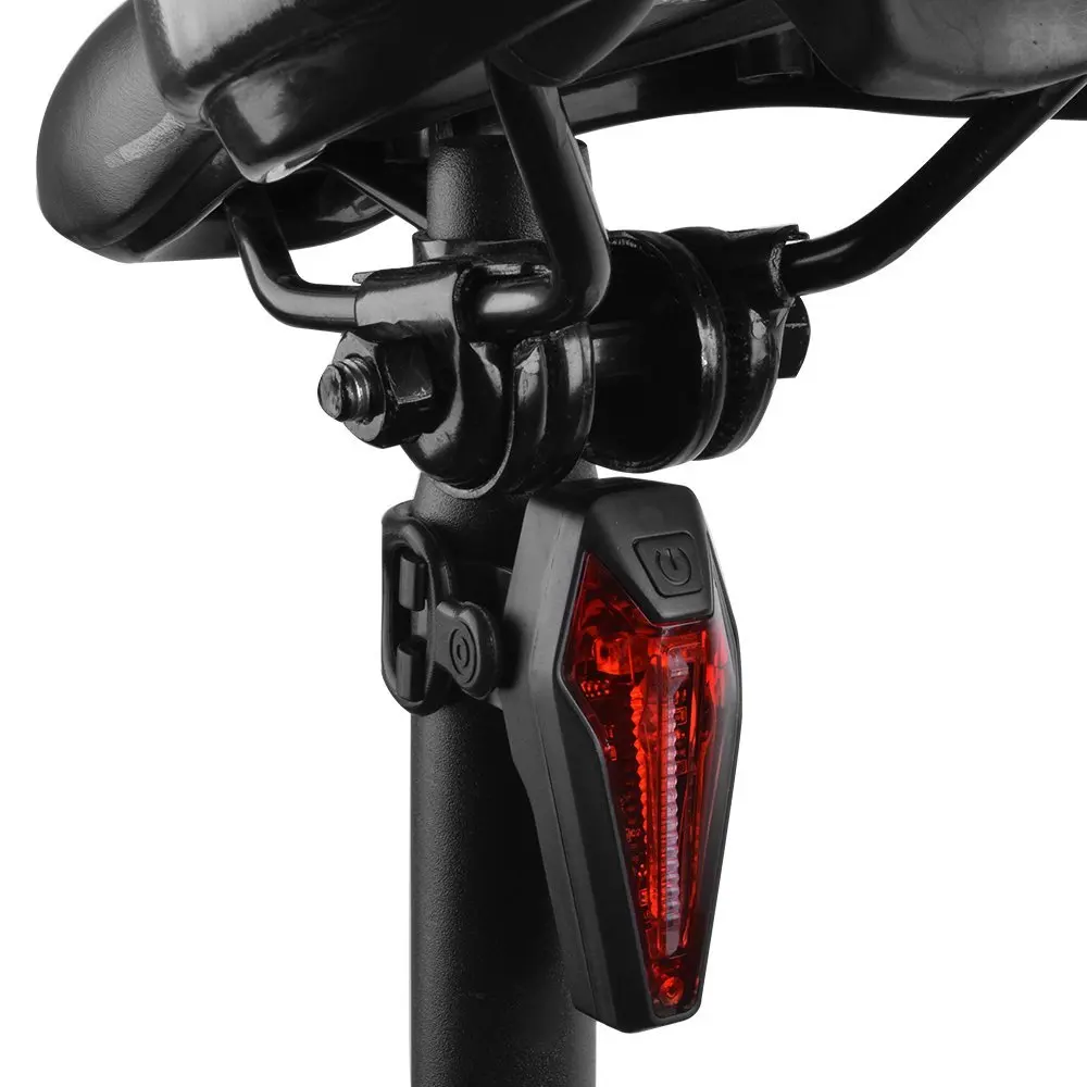 Linkbest 300 Lumens USB Rechargeable Bike Light Set Bicycle Light-8 hrs run time- Waterproof IPX5 -Side Light-Fit ALL BIKES