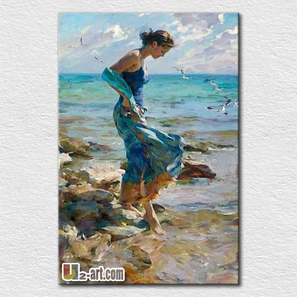 

Nice sexy lady oil painting on the living room wall woman body pictures for friends gift canvas painting