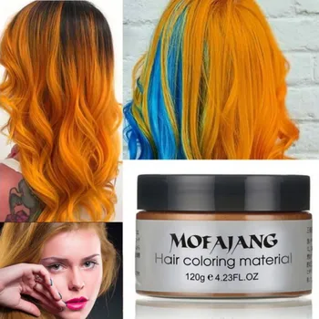 

Fashion Hair Hair Wax Disposable Hair Dye Mud Cream