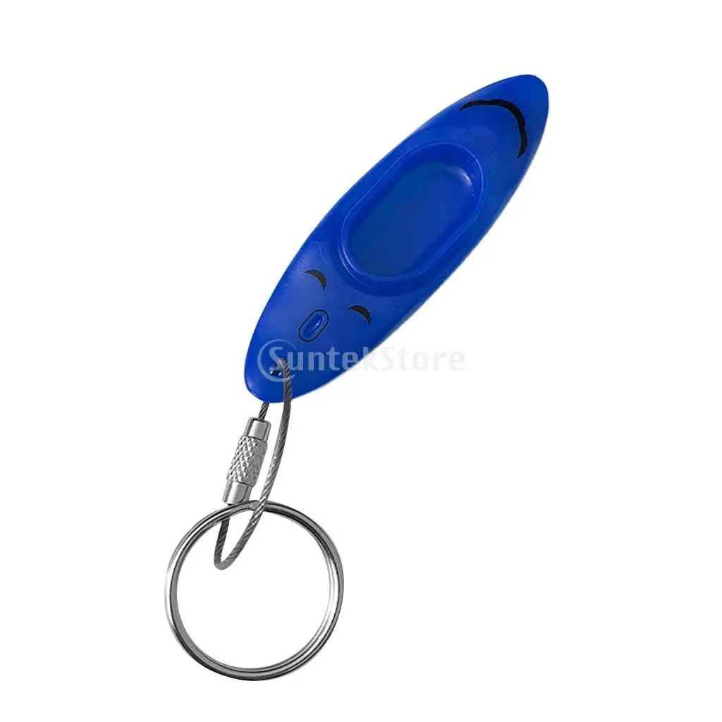 Creative Kayak Keychain Keyring Key Fob Key Holder for Outdoor Hiking Sports Travel Kayaking Fishing - Various Colors & Shapes