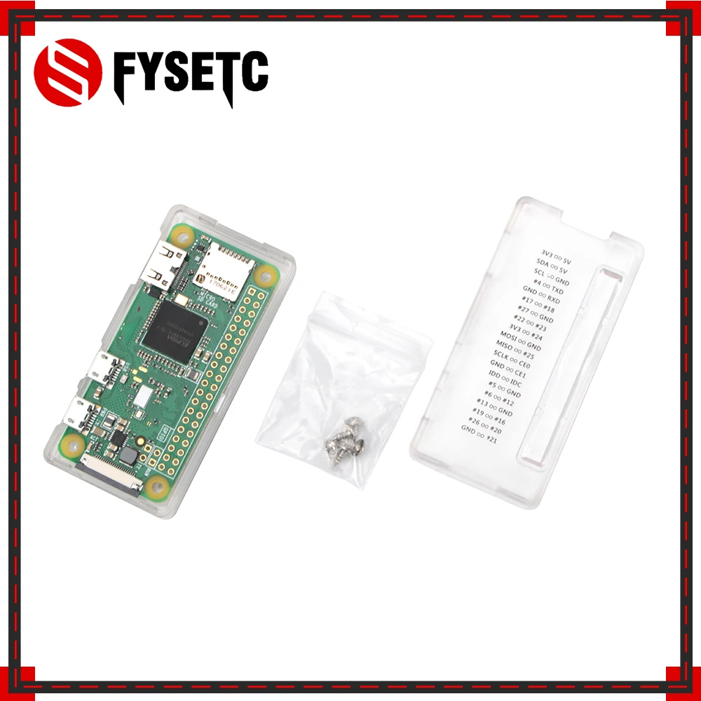 Protective Shell Case Enclosure For Raspberry Pi Zero//Zero1.3 Module Transparent