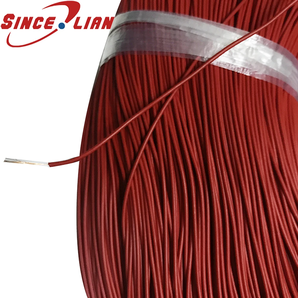 

5M Repair DIY production using fine wires Thin wire copper core fine red black OD 1.3mm copper wire Thin copper wire