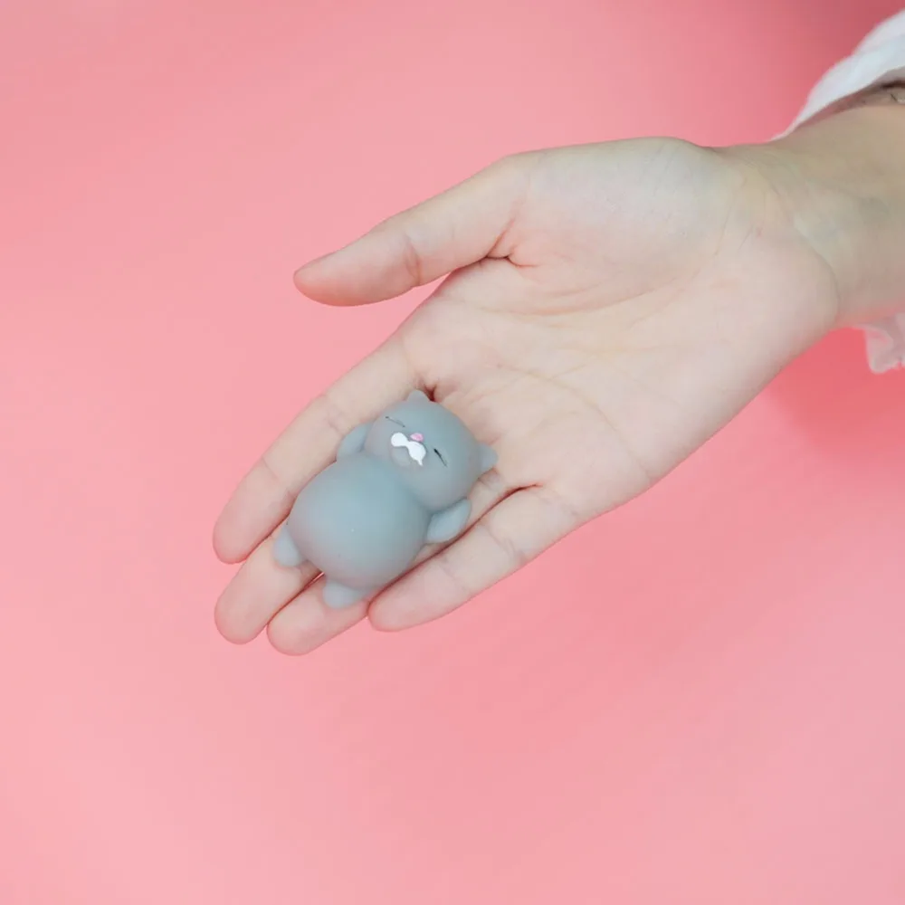 Мягкие и милые животное антистресс милый кот Печать свинья Squeeze Mochi восходящие